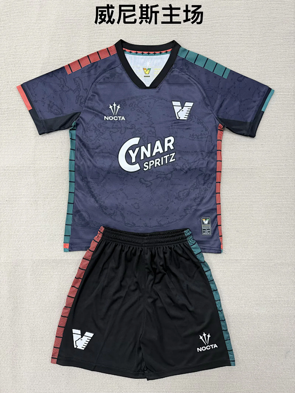 Niño_kids kit 25-26 Venezia home soccer jersey size 16-28